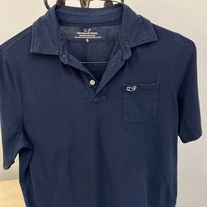 Boys Navy Blue Vineyard Vine Polo